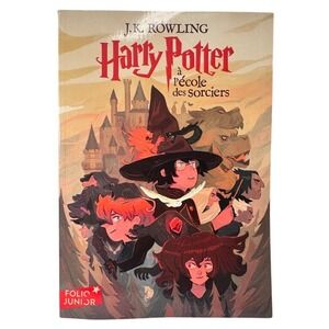 Harry Potter a l'ecole des sorciers French Tome 1 J.K. Rowling Folio Book